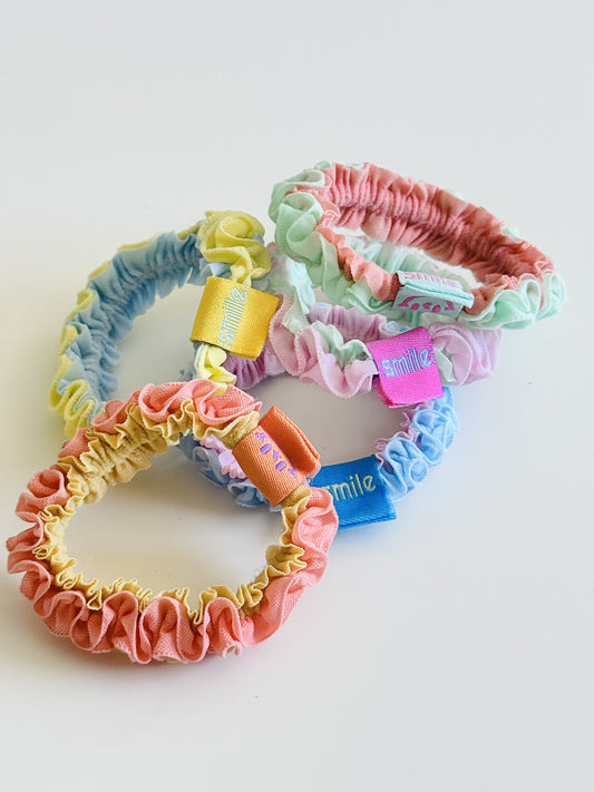 Girls Multi-Coloured Scrunchies