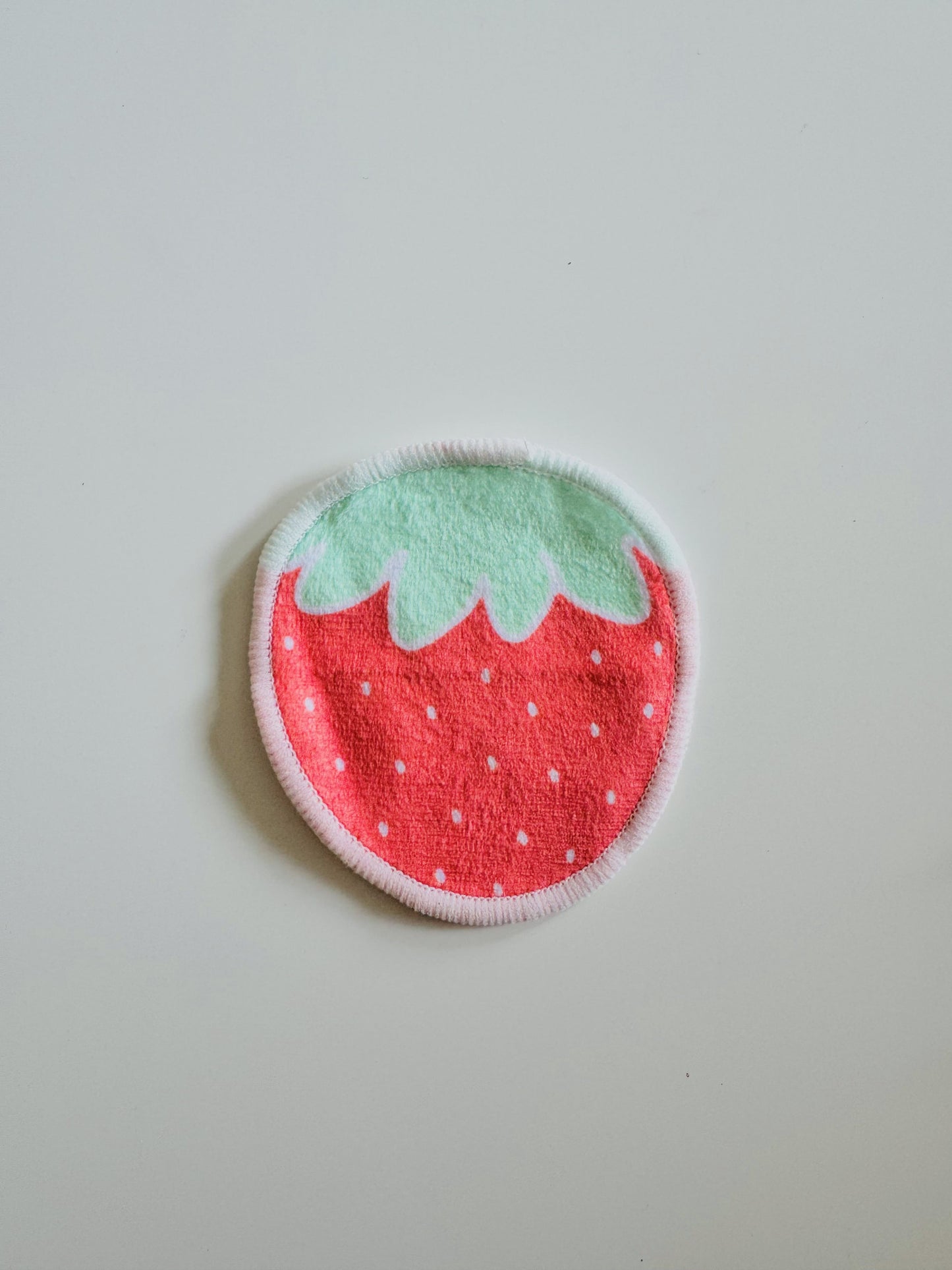 Girls Strawberry Face Cloths